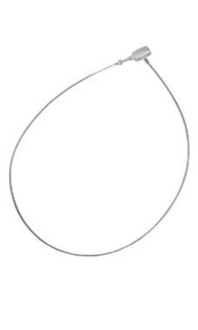 9 inch Clear Manual Security Loop Tagging Fastenerszoom