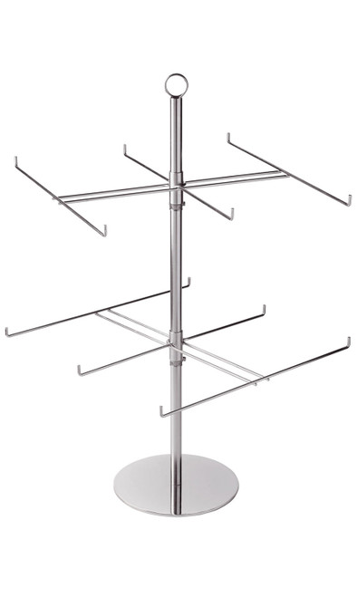 2-Tier Countertop Peg Spinner Rackzoom