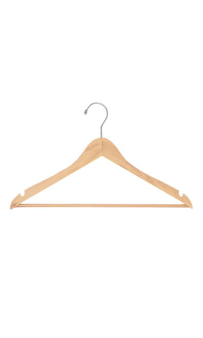 17 inch Natural Wood All Purpose Hangerszoom