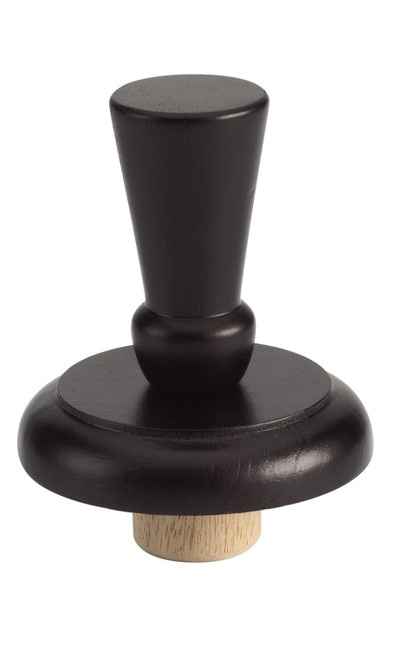 Black Wood Standard Neck Finial for Dressmaker Formzoom