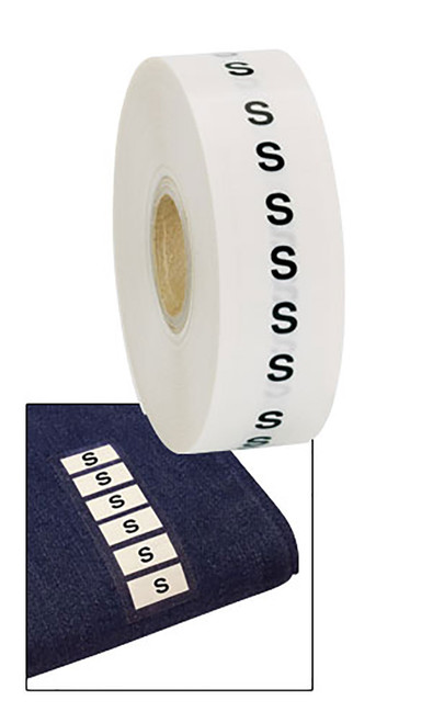 Wrap Around Size Clothing Size Labels  -Size Szoom