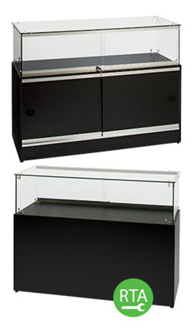 48 inch Infinity Jewelry Display Case Ready to Assemblezoom