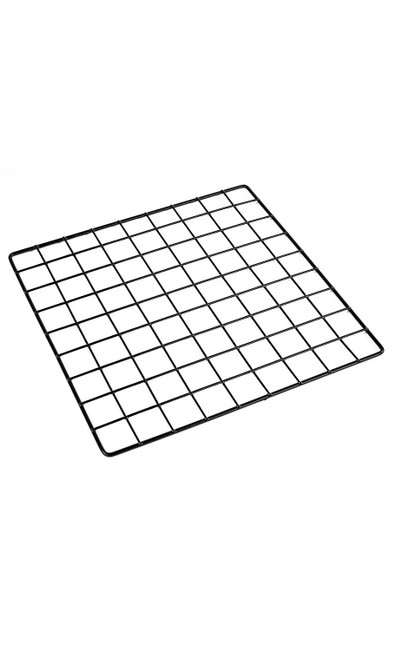 14 x 14 inch Mini Black Wire Grid Panelzoom