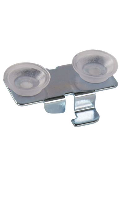 Rear/Center Lock-In Glass Shelf Rests with Rubber Bumperszoom