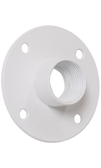Boutique White Pipe Wall Mount Bracketzoom
