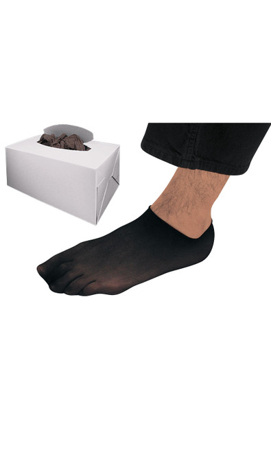 Men's Black Sewn Bottom Footletszoom